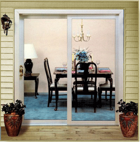 Glass patio door installed in Houston TX by Hou-Tex Glass & Mirror
