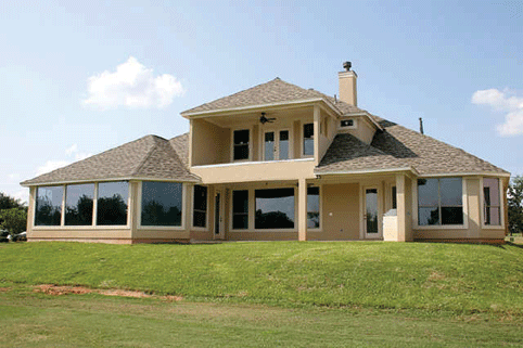 Residential window installation of Low E glass in Houston TX